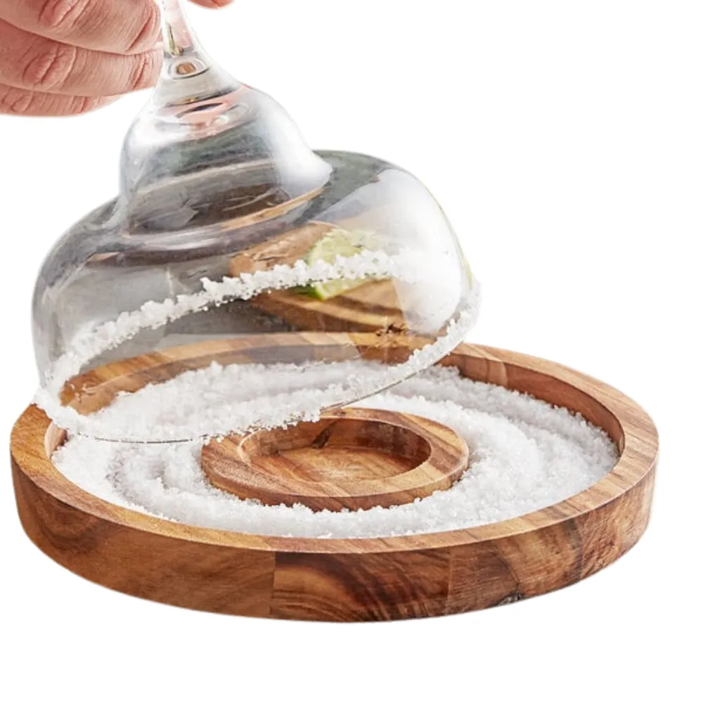Wooden Margarita Salt Rimmer 8