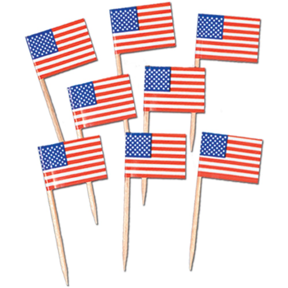 US Flag Picks - 50 Pack 2