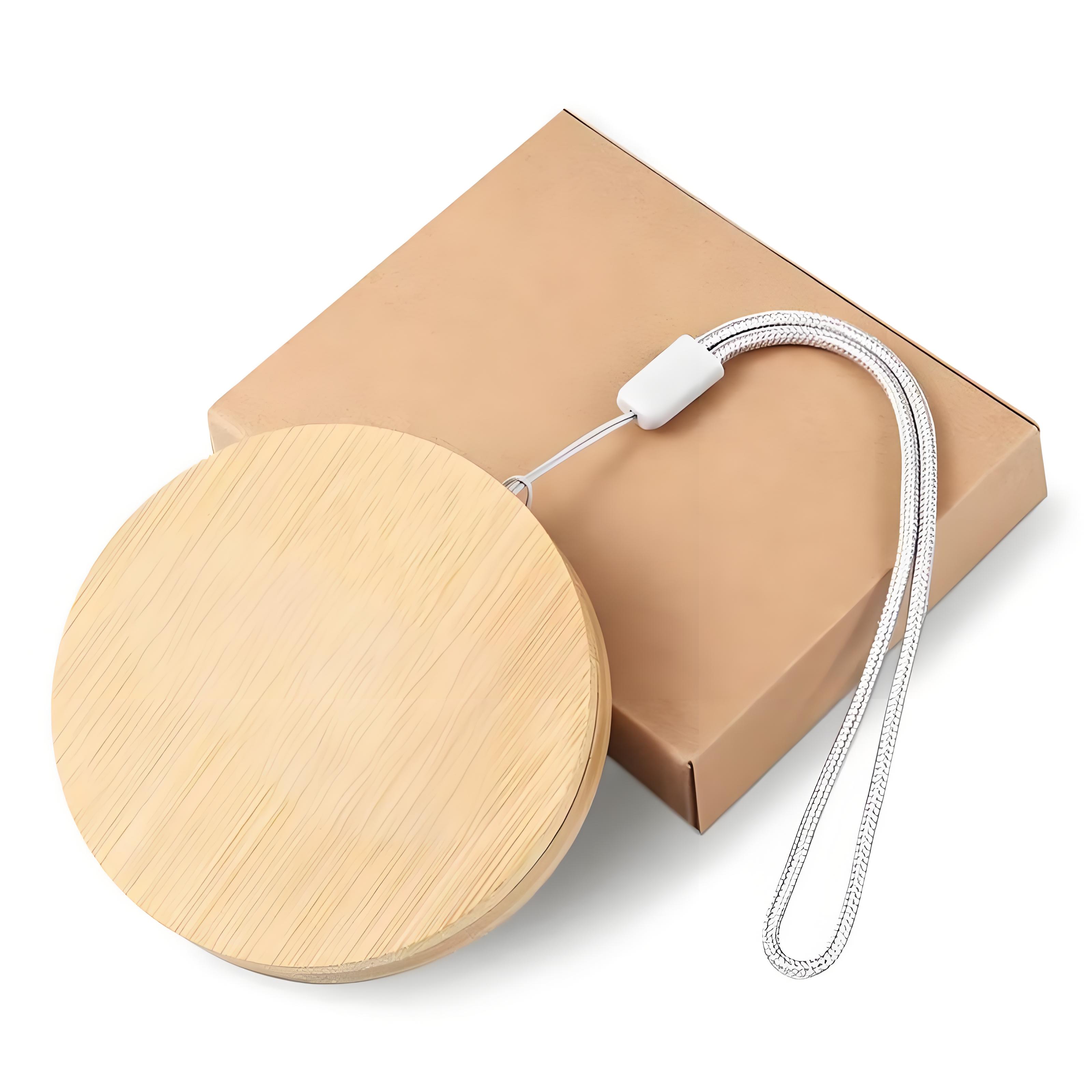 Wood Eco-Friendly Bamboo Cable Organizer 3