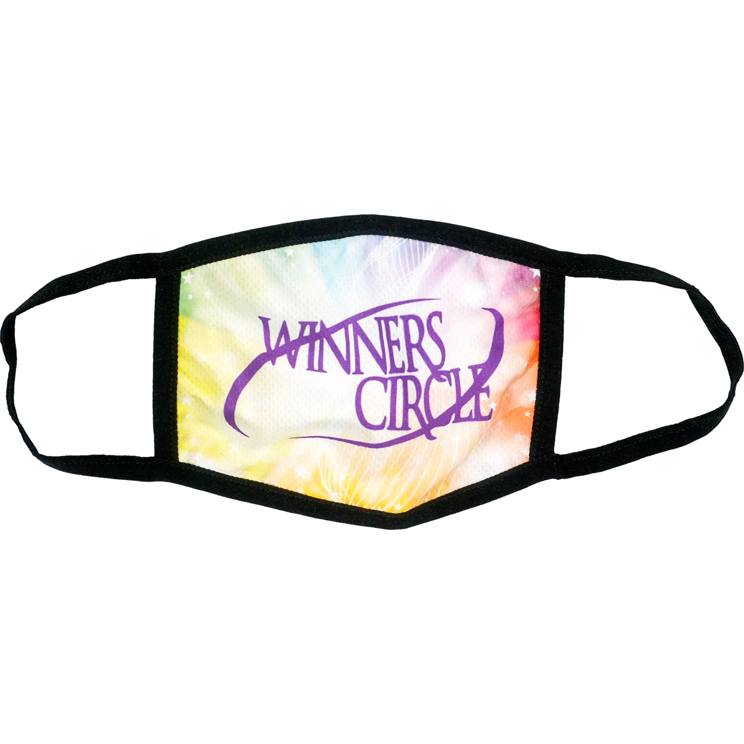 TWO-TONED FULL COLOR FABRIC FACE MASK 6