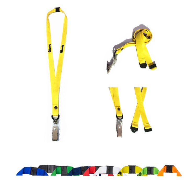 Polyester Lanyard with SafetyRelease Buckle 2