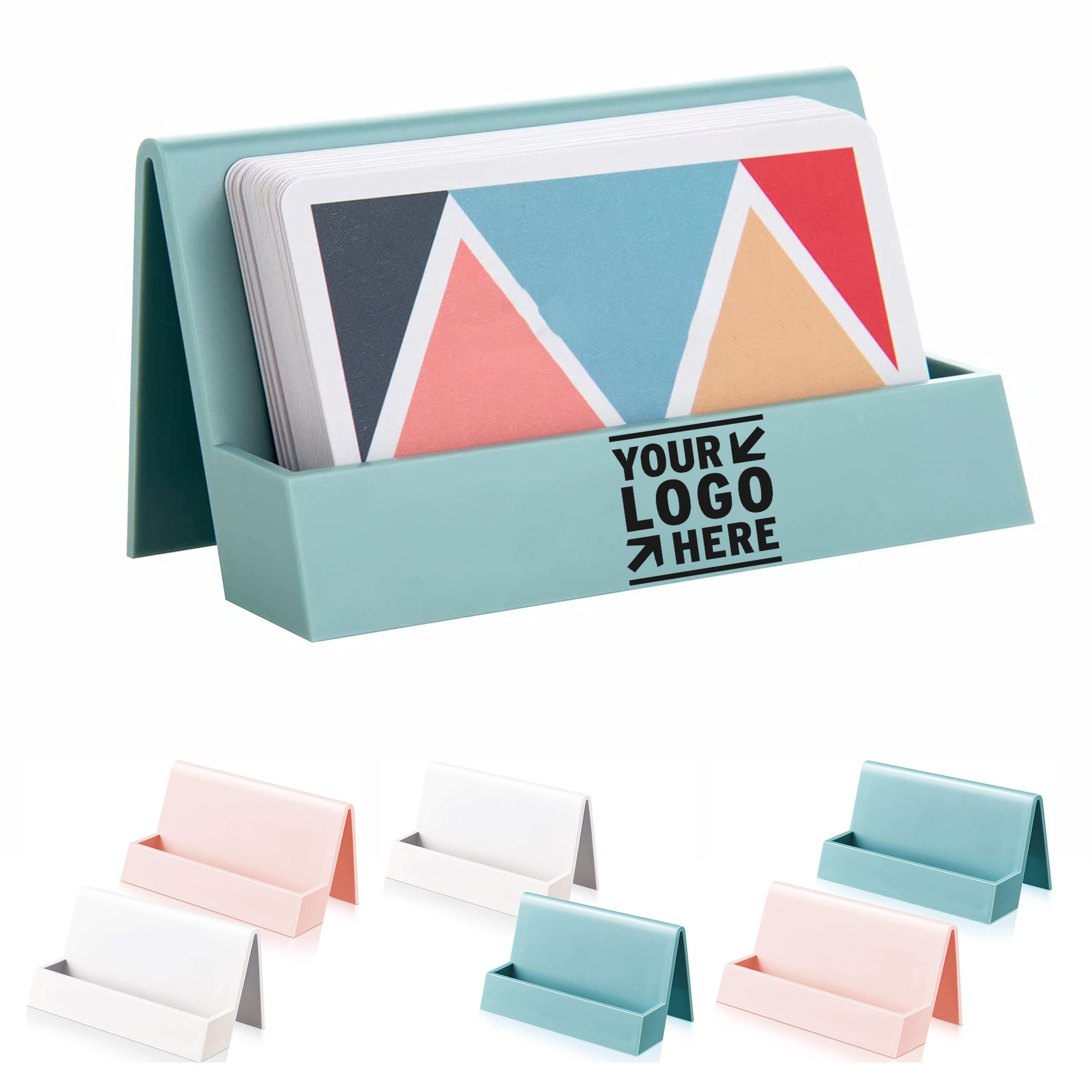 Business Card Holder for Desk 1