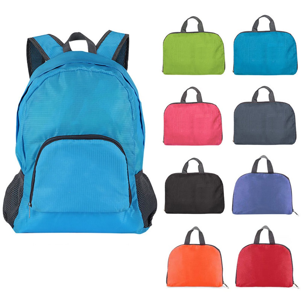 Foldable Backpack With Side And Front Pockets 2