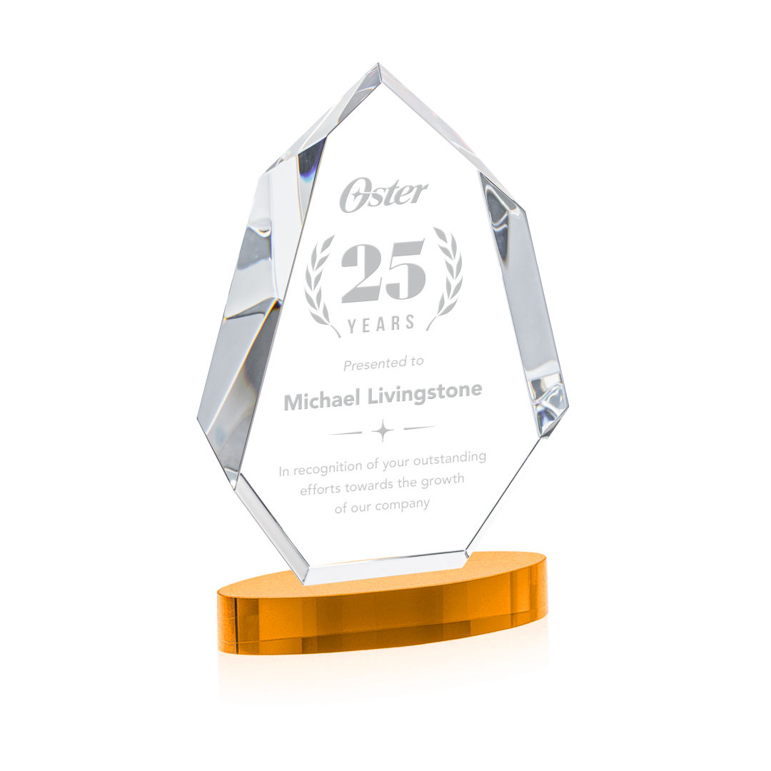 Norwood Award on Alberton Base - Amber 8