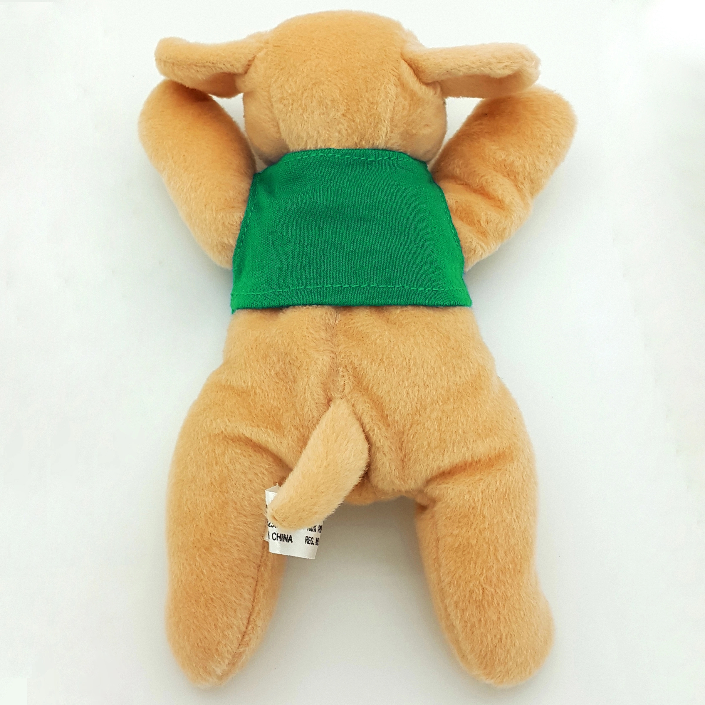 8" Laying Down Beanie Dog 12