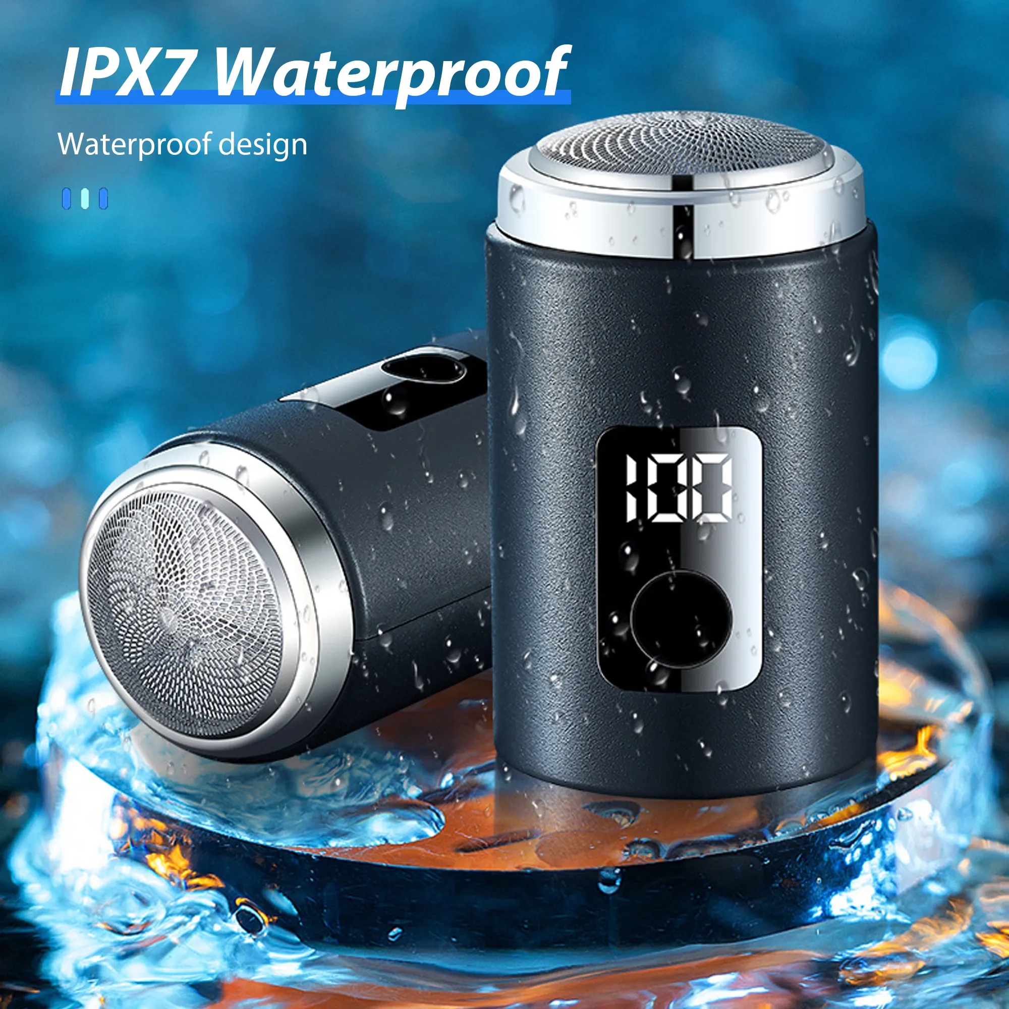 Compact Electric Shaver With Battery Indicator 8