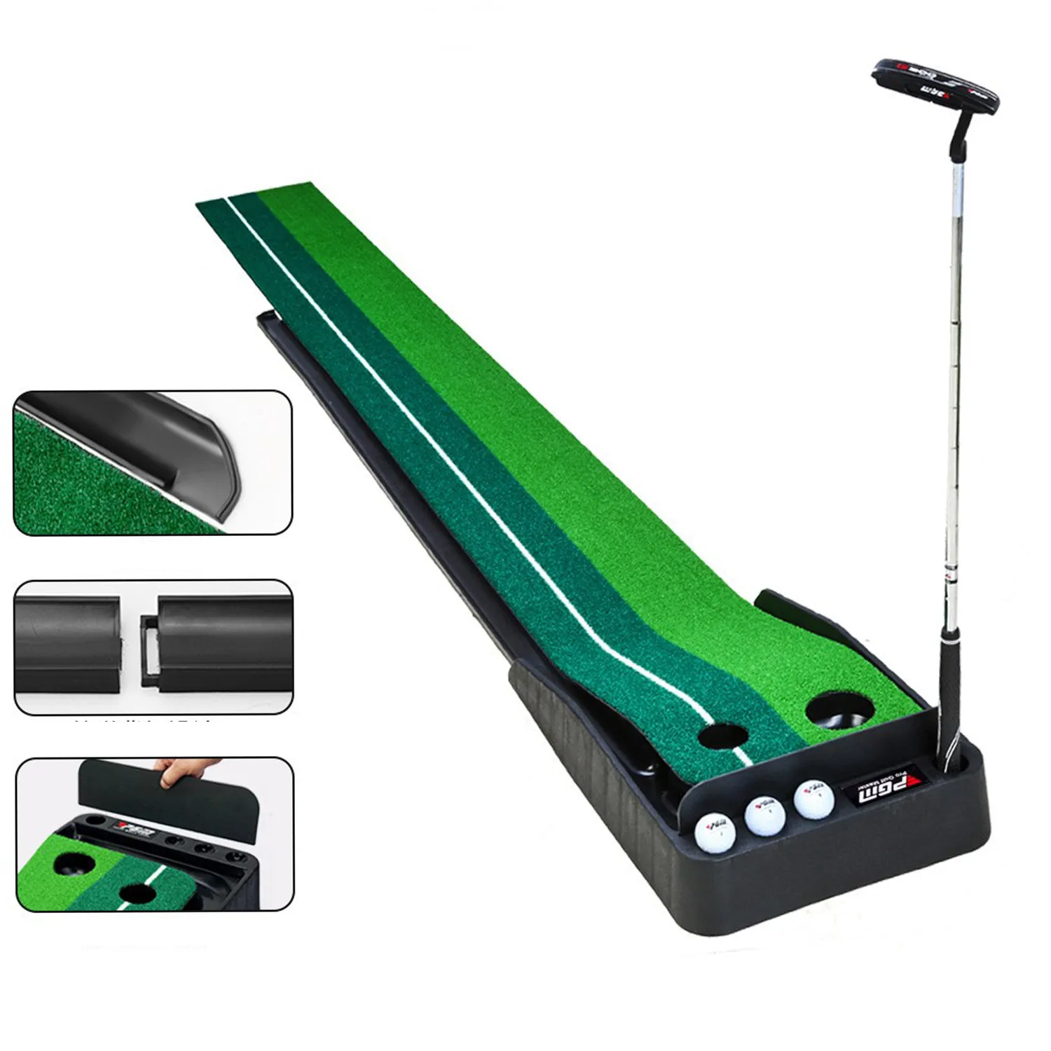Indoor Golf Putting Mat Mini Course 1