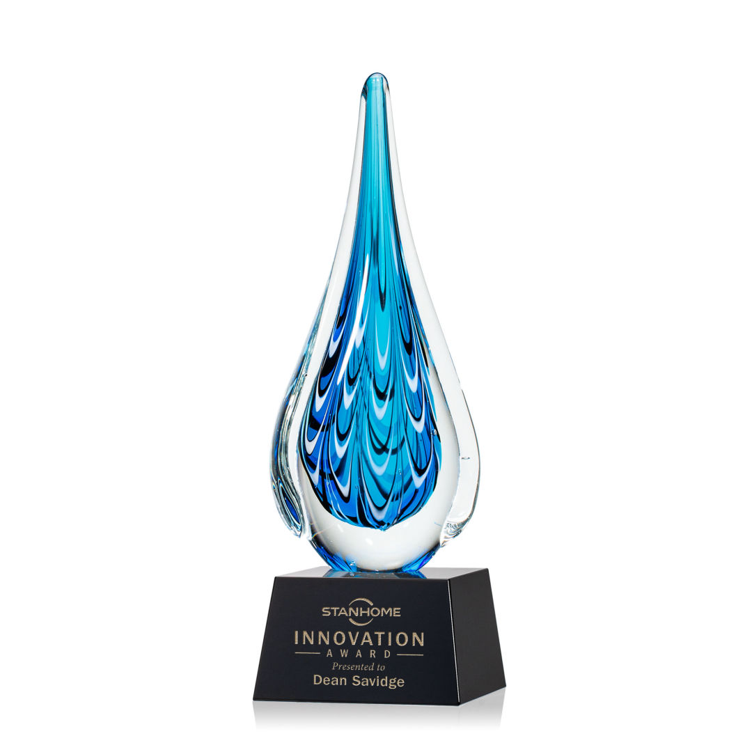 Worchester Award on Robson Base - Black 10