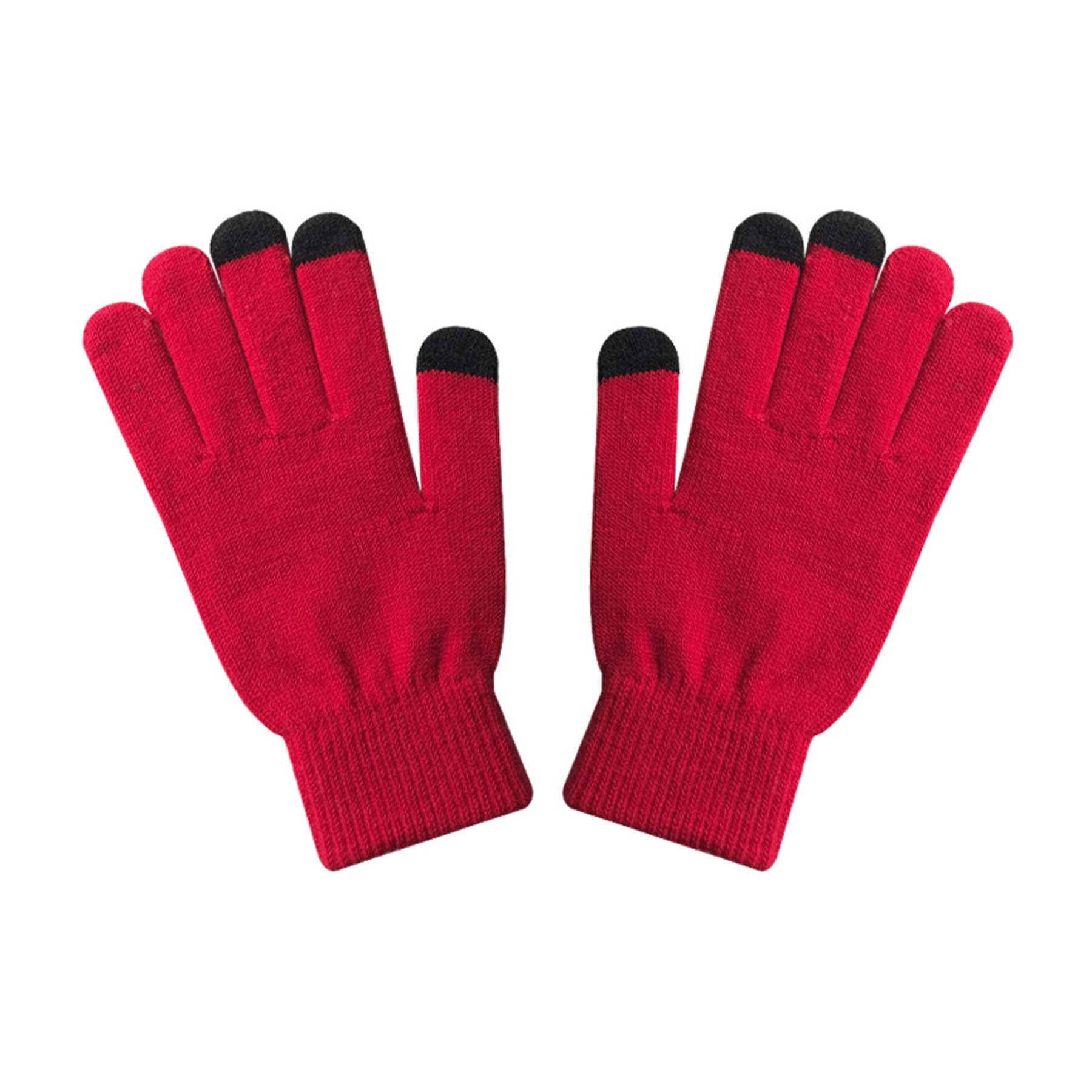 Winter Knitted Gloves for Men Women 3