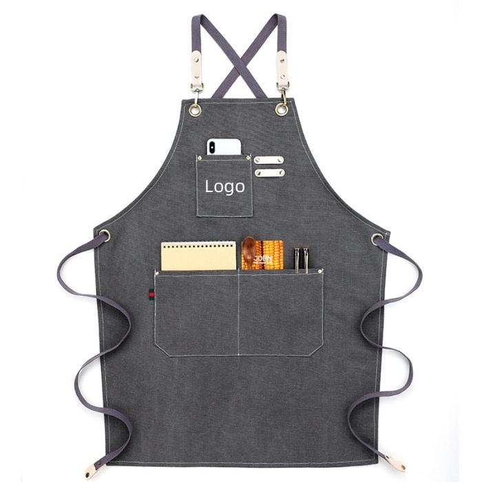 Water Resistant Cotton Canvas Adjustable Apron 2