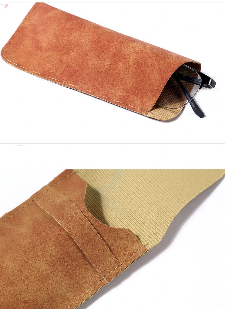 Soft Leather Eyeglass Case 9