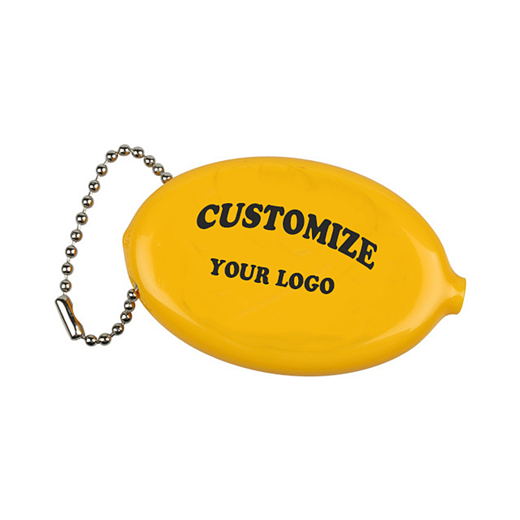 PVC Coin Purse with Keychain 4