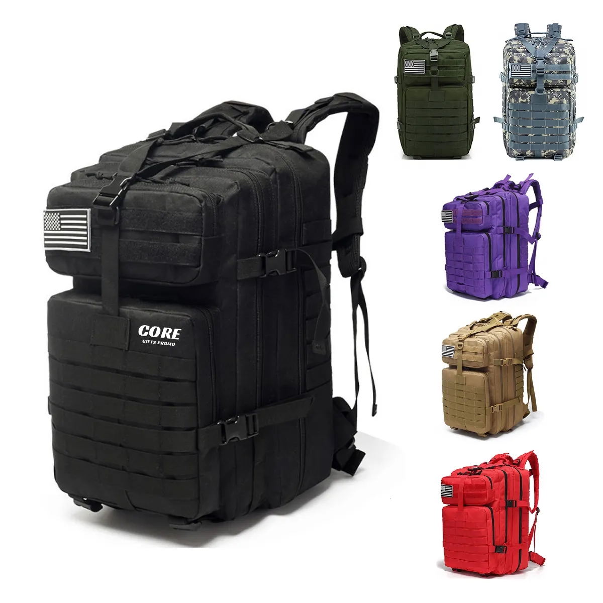 Outdoor Hiking Large Military Backpacks 1