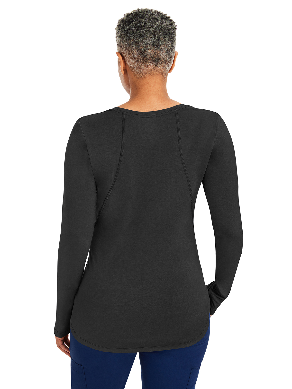 Healing Hands - HH Knits - Women's Pocketless Mackenzie Crew Neck Underscrub Tee 6