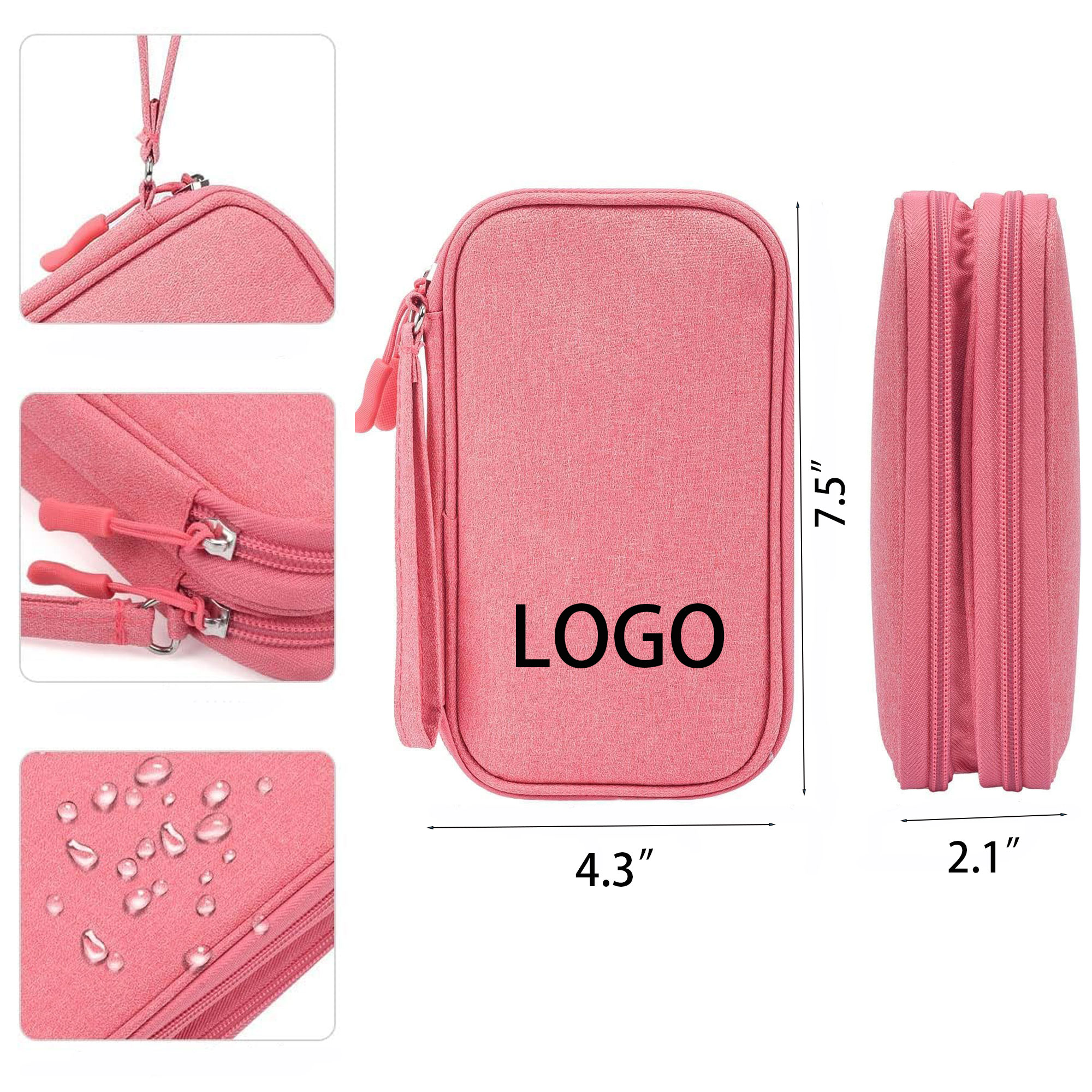 Portable Data Cable Storage Bag 2