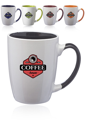 12 oz. Java Two-Tone Coffee Mugs