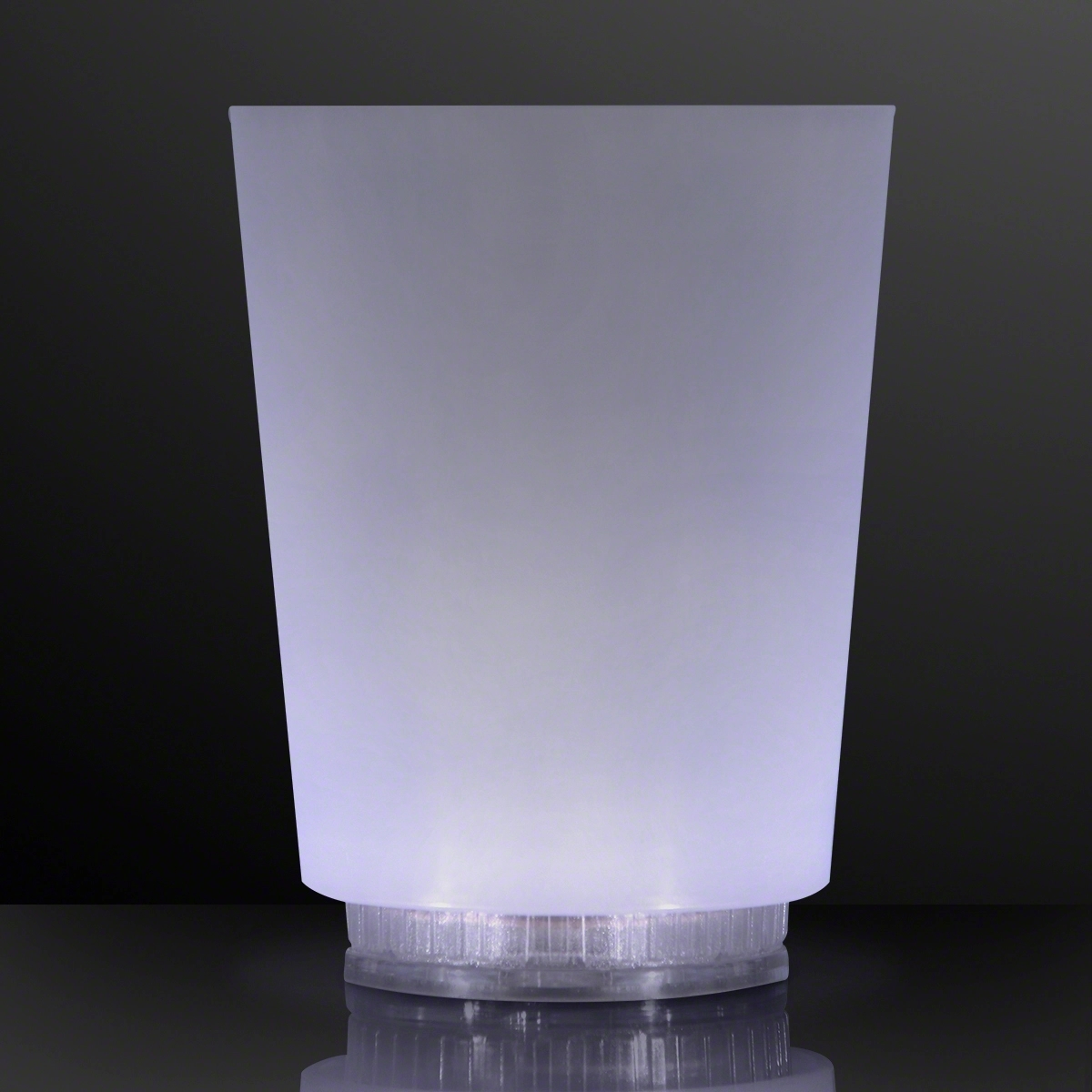 Light Up Frosted Short Glass 6