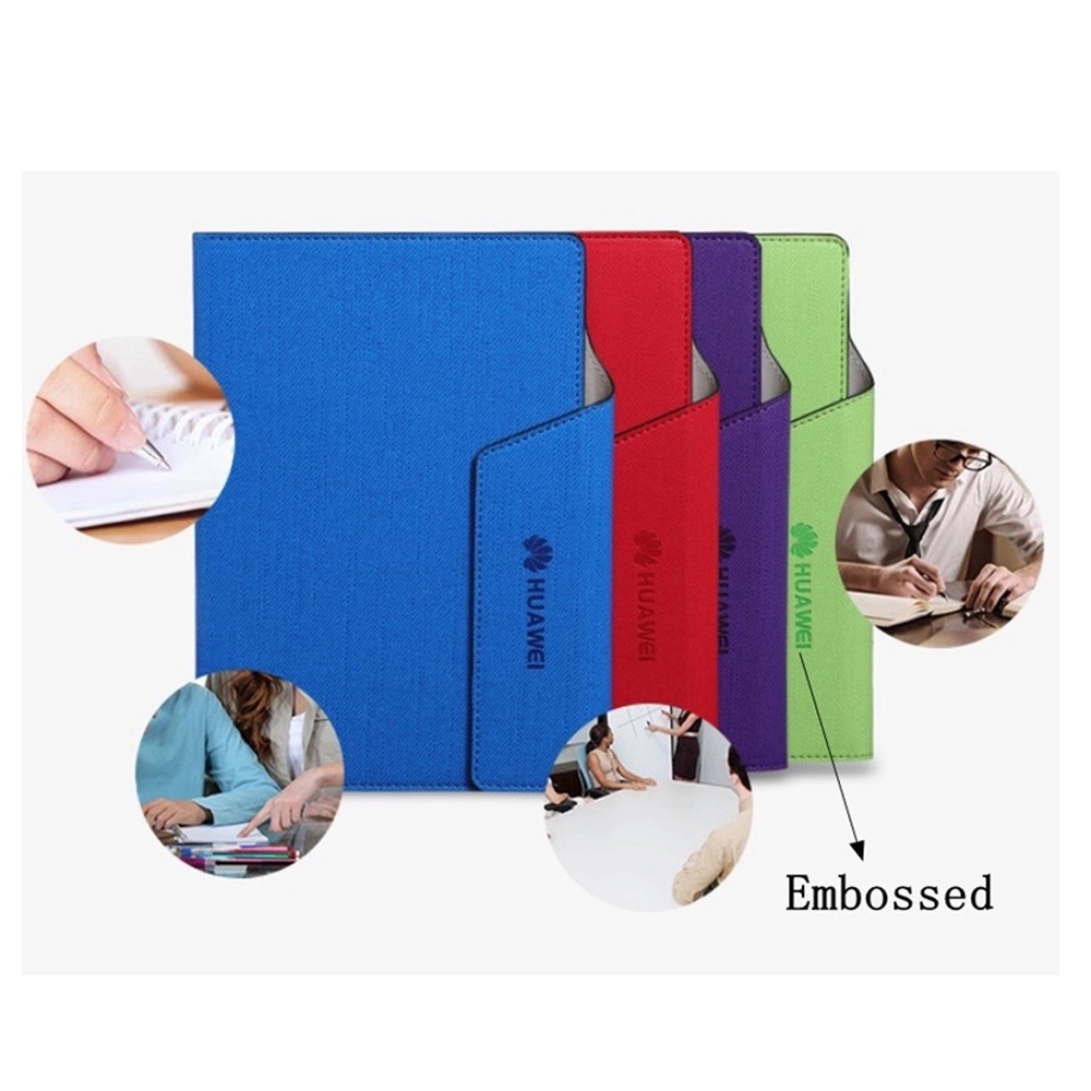 Leatherette Business Notebook With Pen 2