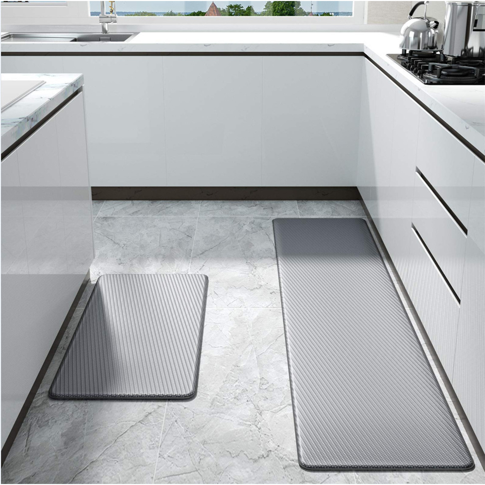 Kitchen Rugs and Mats Cushioned Set of 2 5