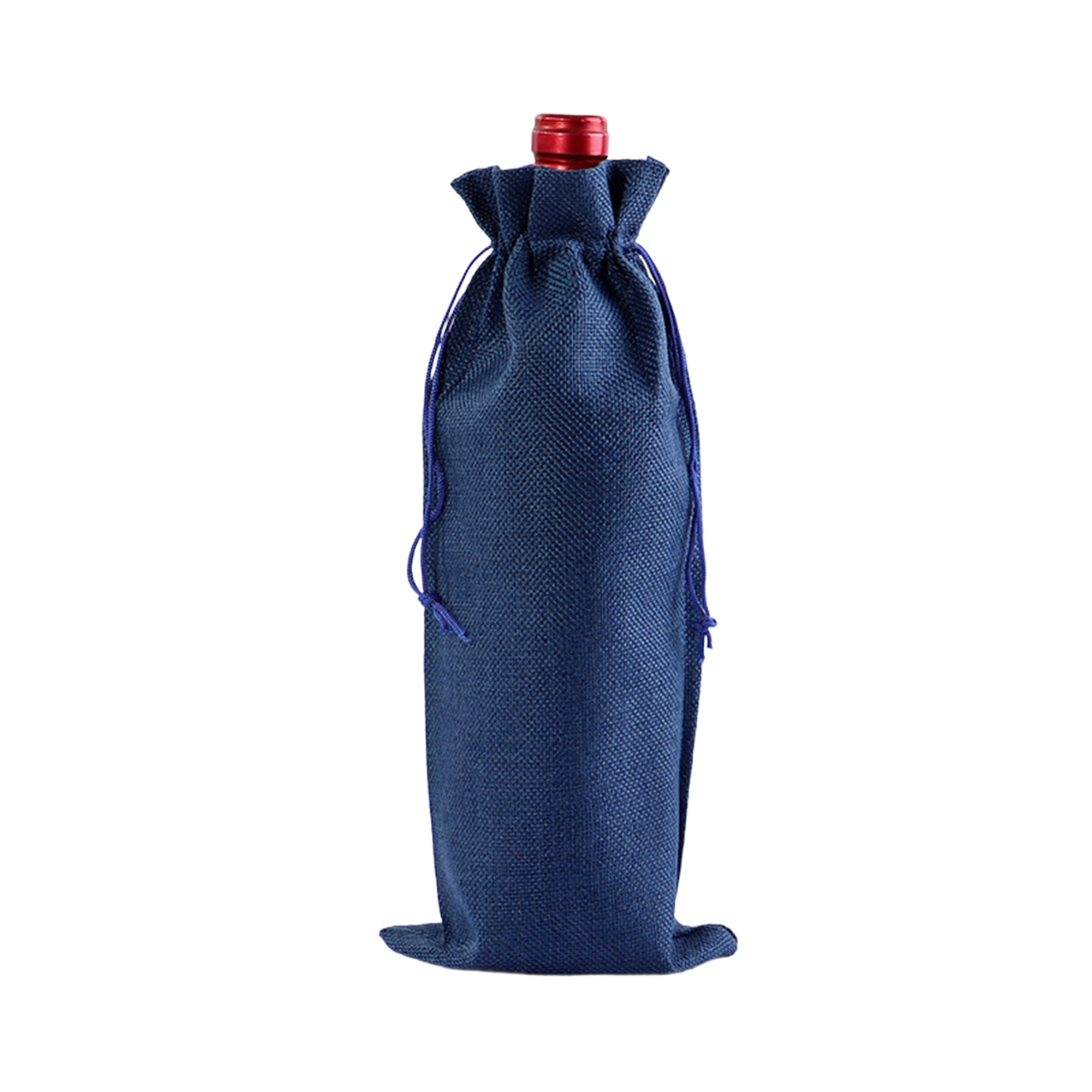 Drawstring Closure Burlap Wine Bag Champagne Gift Packaging Set 20