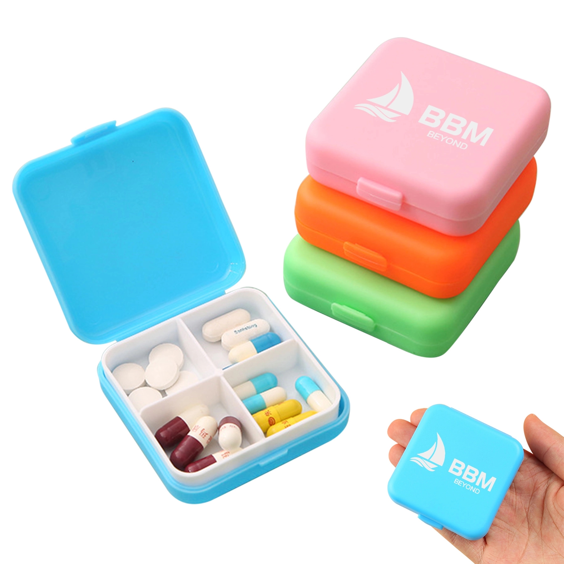 Portable Pill Storage Box 2