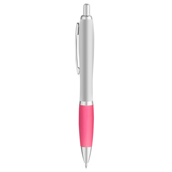 Curvaceous Silver Matte Gel Pen 12