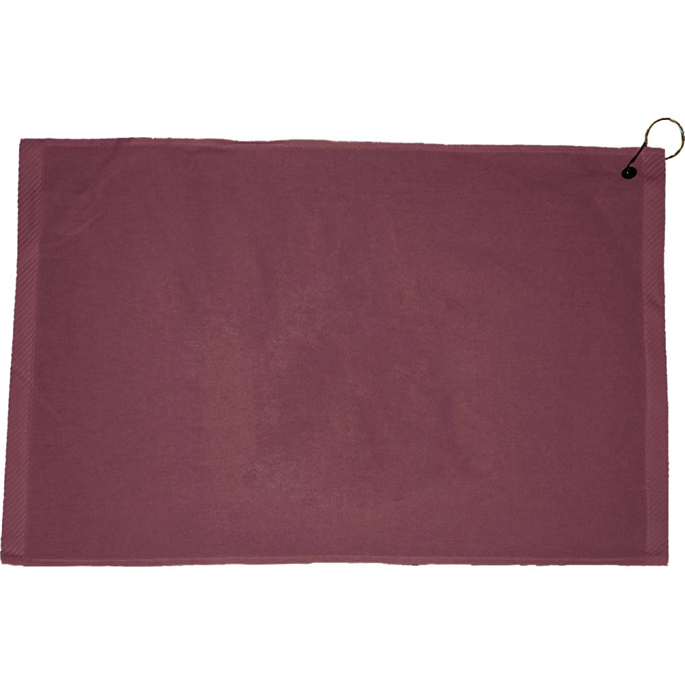 Turkish Hemmed Colored Golf Towel 16" x 25" 18