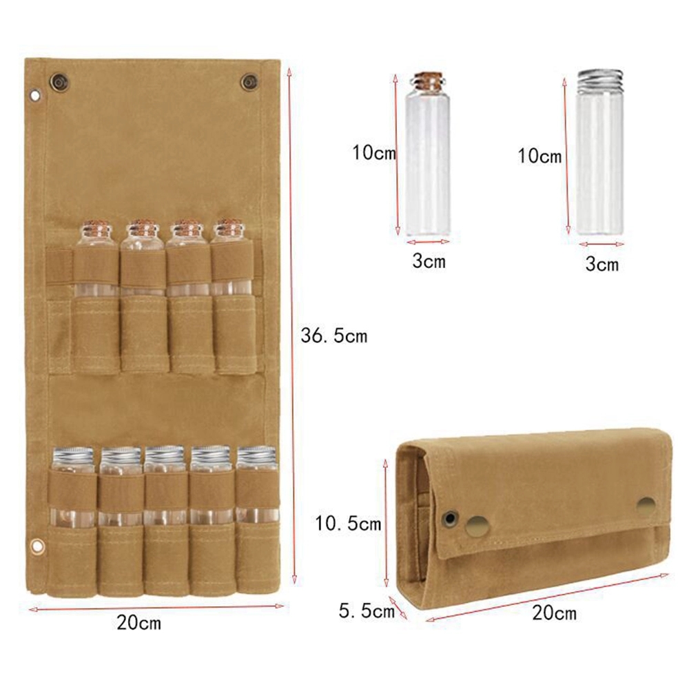 Outdoor Flavor Jar With Canvas Organization 4