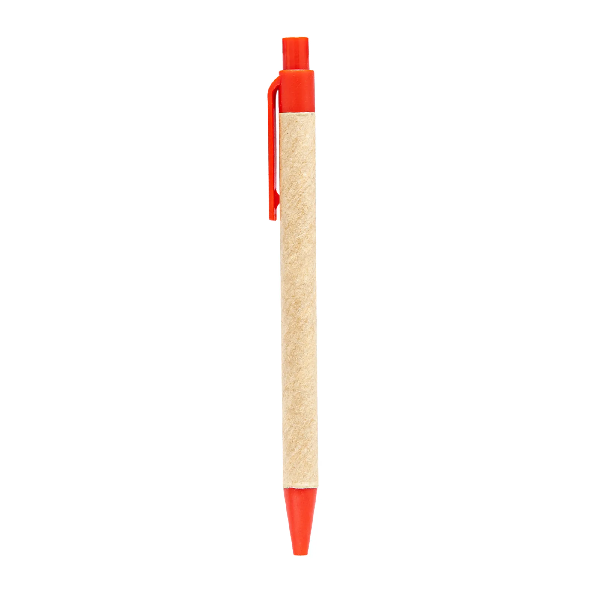 Retractable Eco-Friendly Paper Barrel Ballpoint Pen 2
