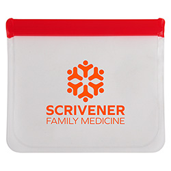 Sunflower PEVA Zip Closure Utility Bag 22