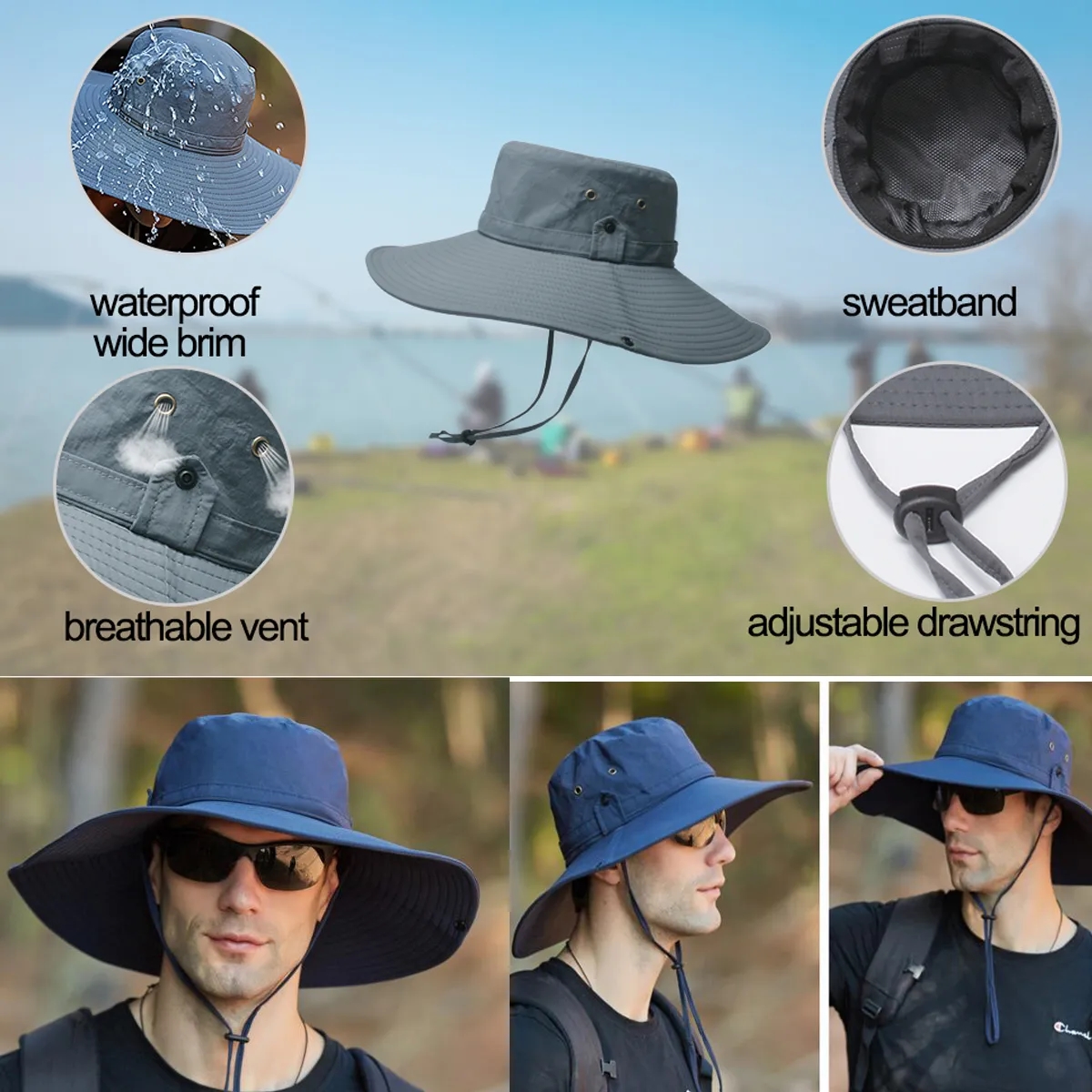 Super Wide Brim Sun Hat 1