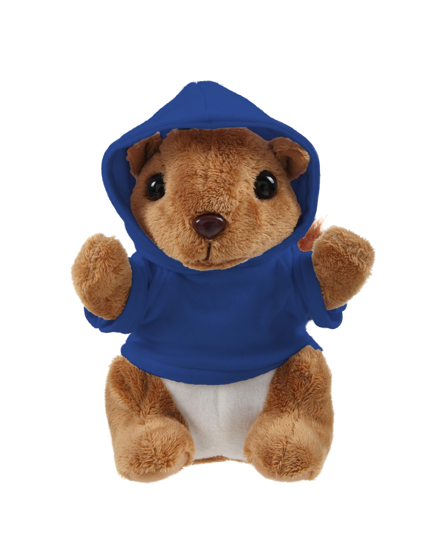 Soft Plush Sitting Squirrel wearing a Hoodie 10