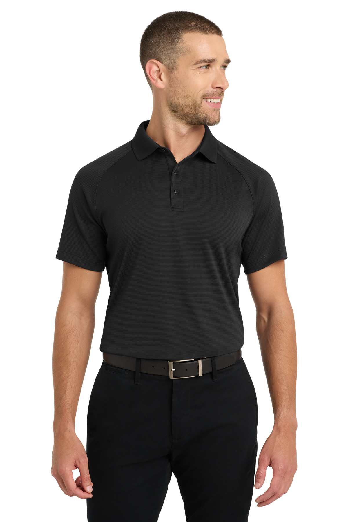 Port Authority Crossover Raglan Polo. K575 4