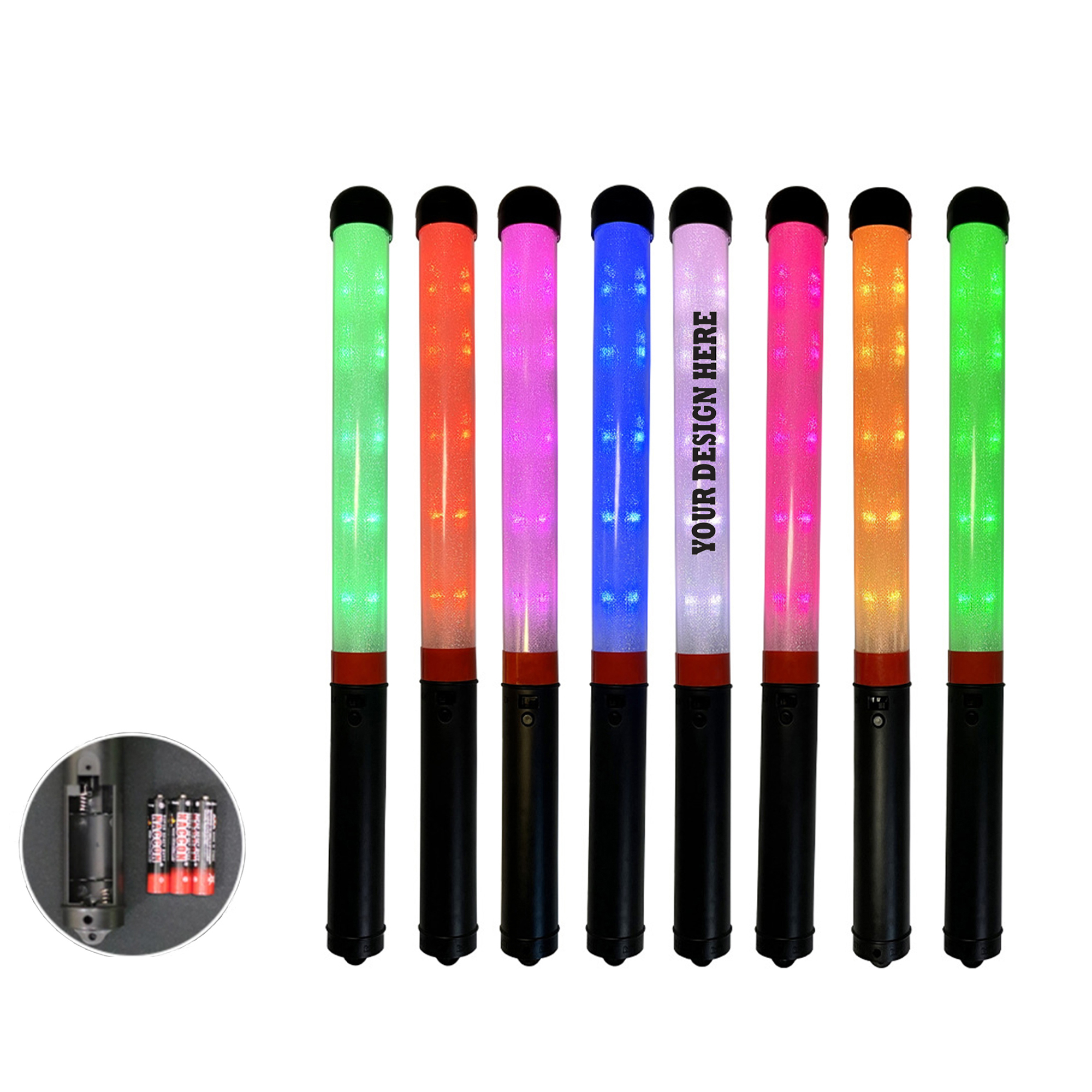 15 Color LED Led Light Stick 2