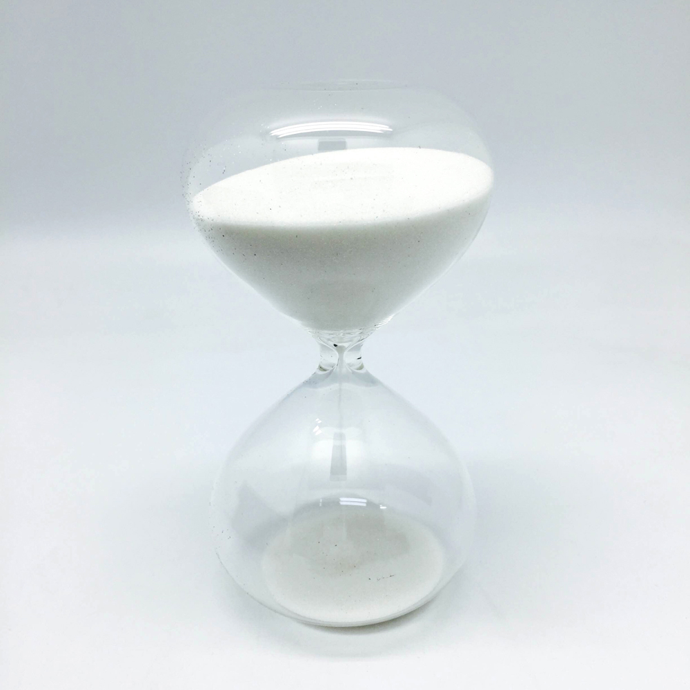 30 Minute Short Modern Glass Sand Timer 4