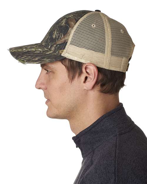 Ollie Distressed Trucker Cap - OL102 15