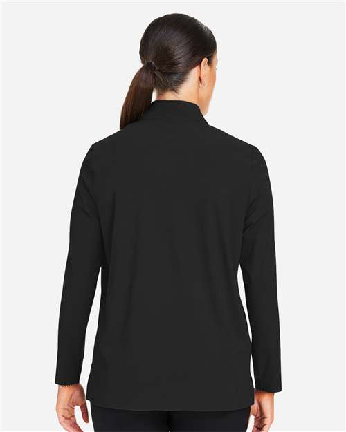 Women's CrownLux Performance® Windsor Welded Quarter-Zip Pullover - DG410W 22