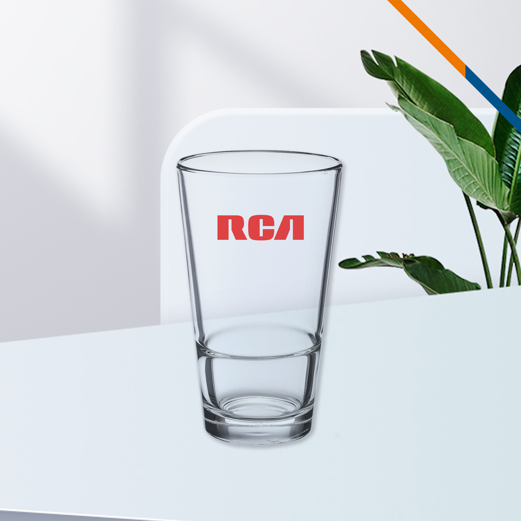 Dillon ARC Stackable Pint Glasses - 16 OZ. 4