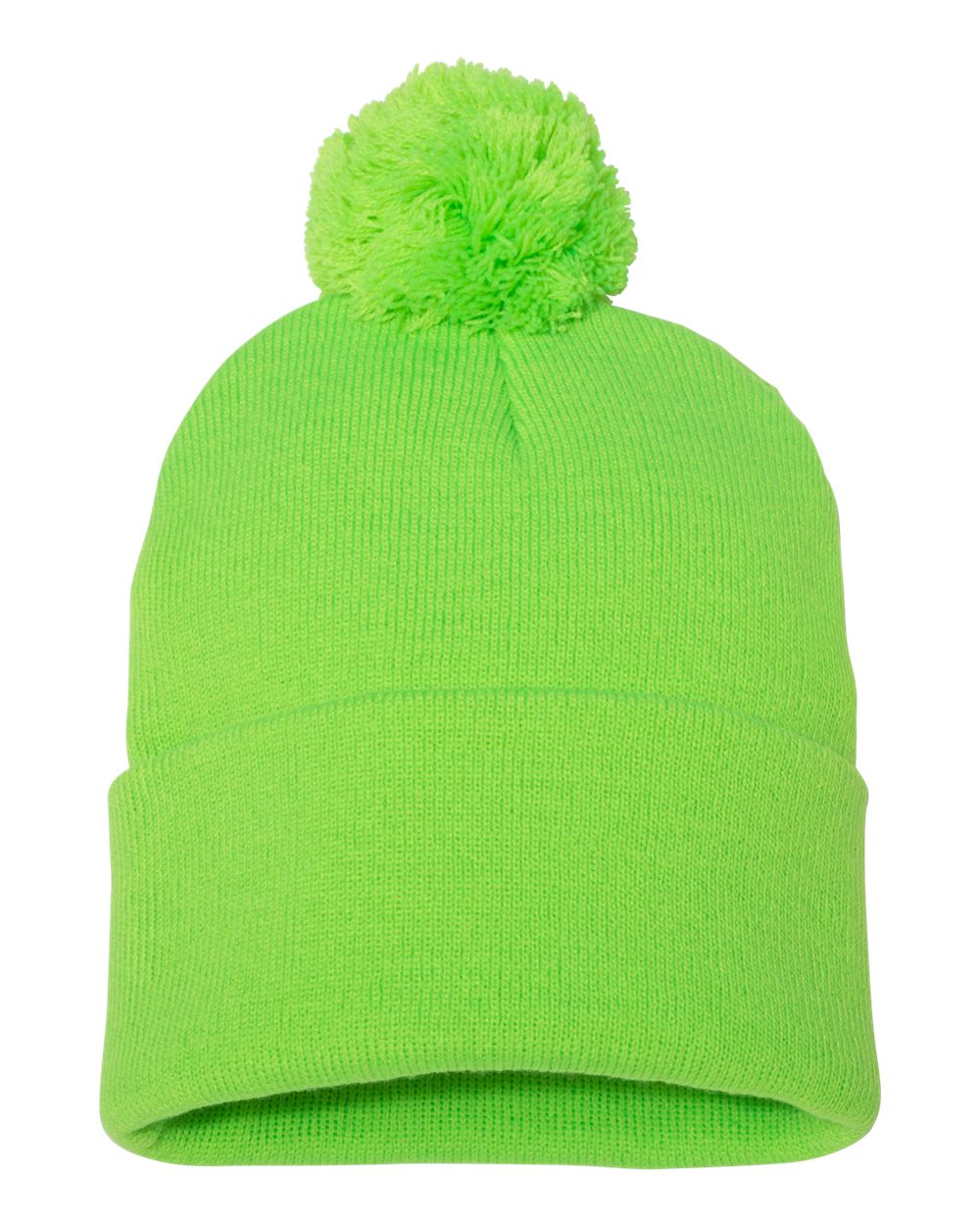 12" Pom-Pom Cuffed Beanie - SP15 69