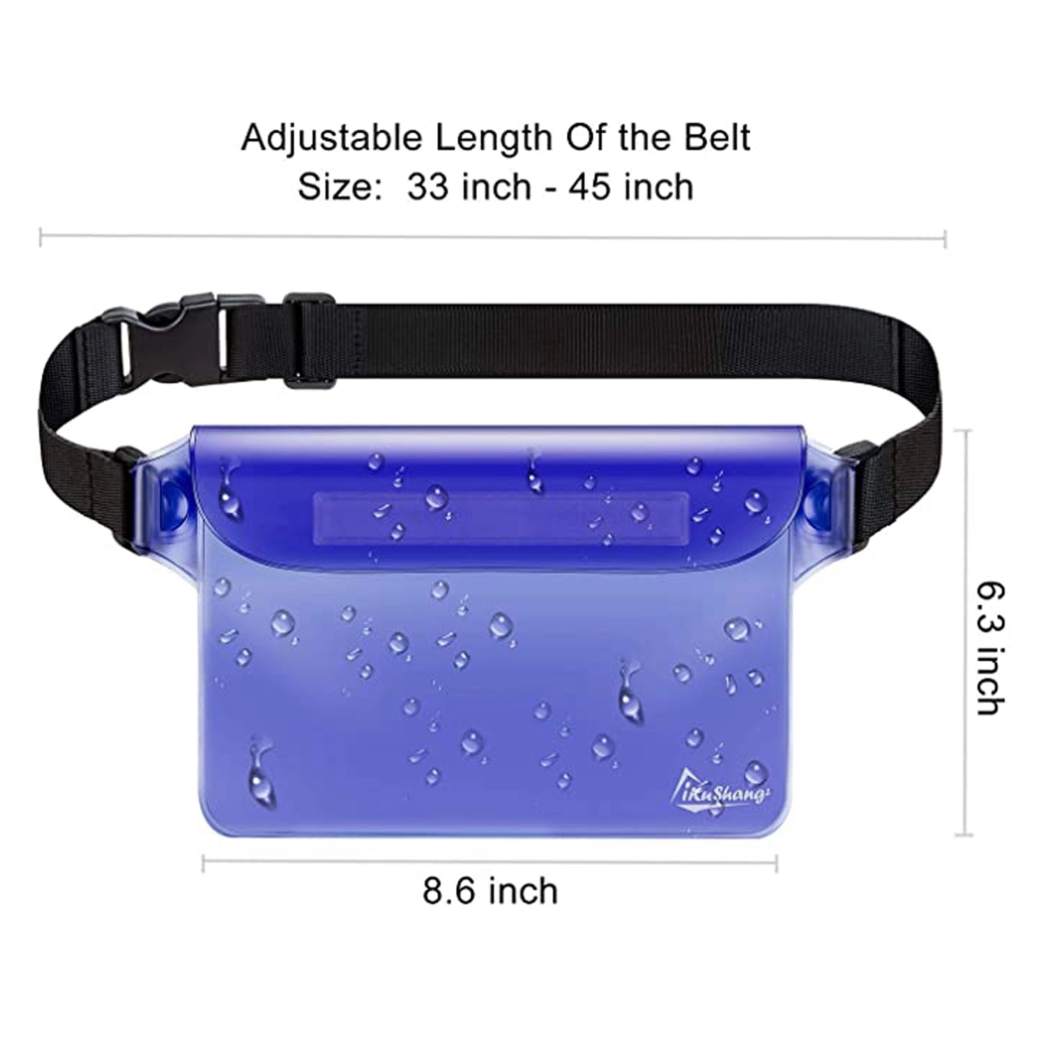 Waterproof Bag with Adjustable Waist Strap 5