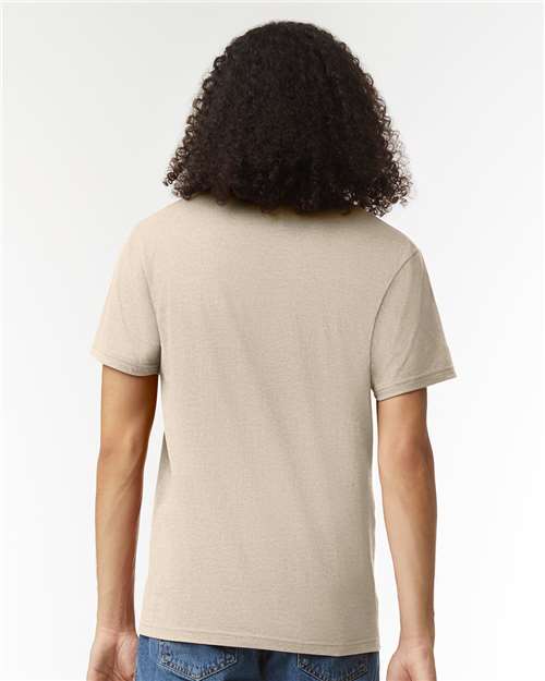 Unisex CVC V-Neck Tee - 2006CVC 75
