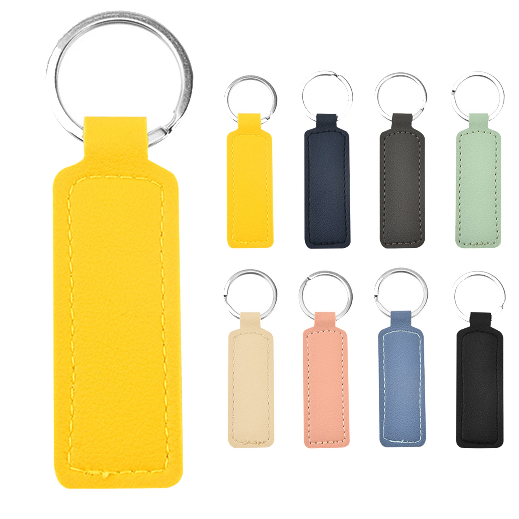 PU Leather Simple Key Chain 5