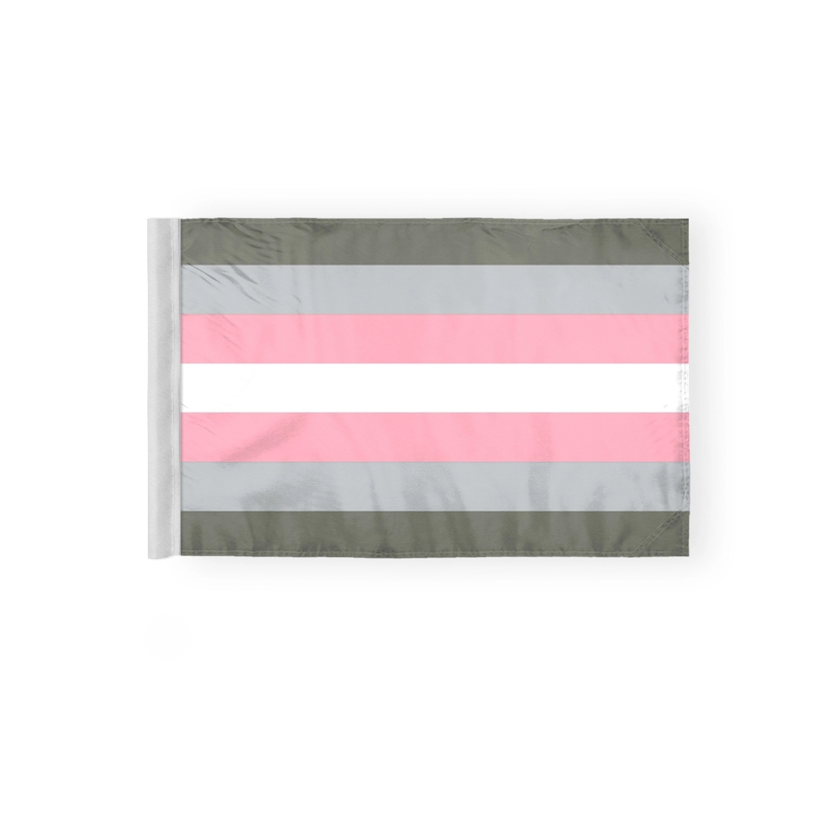 6''x9'' 2ply wPoly Demigirl Motorcycle Flag 1