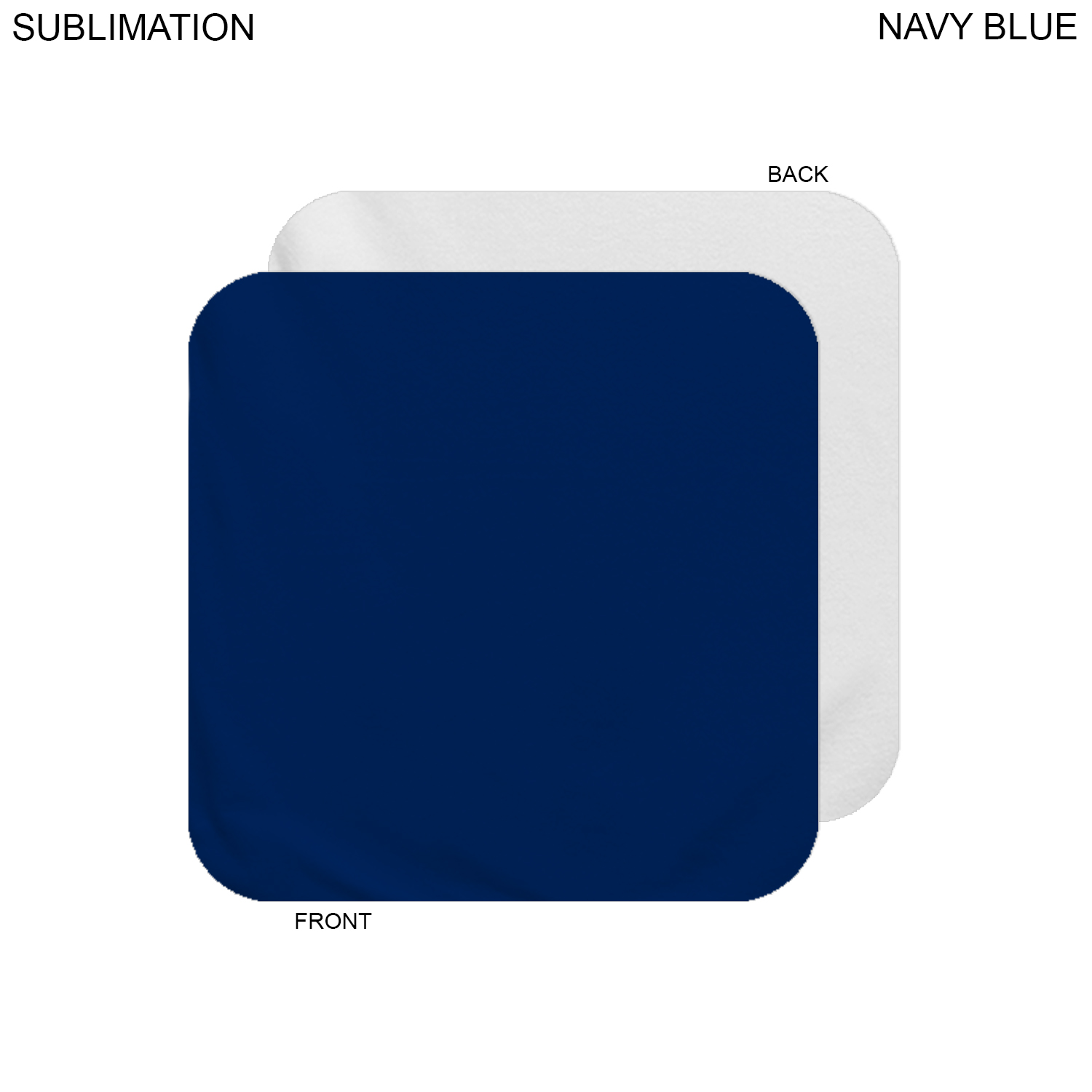 24 Hr Express Ship - Plush and Soft Velour Terry Cotton Blend Face Cloth, 12x12, Sublimated 4