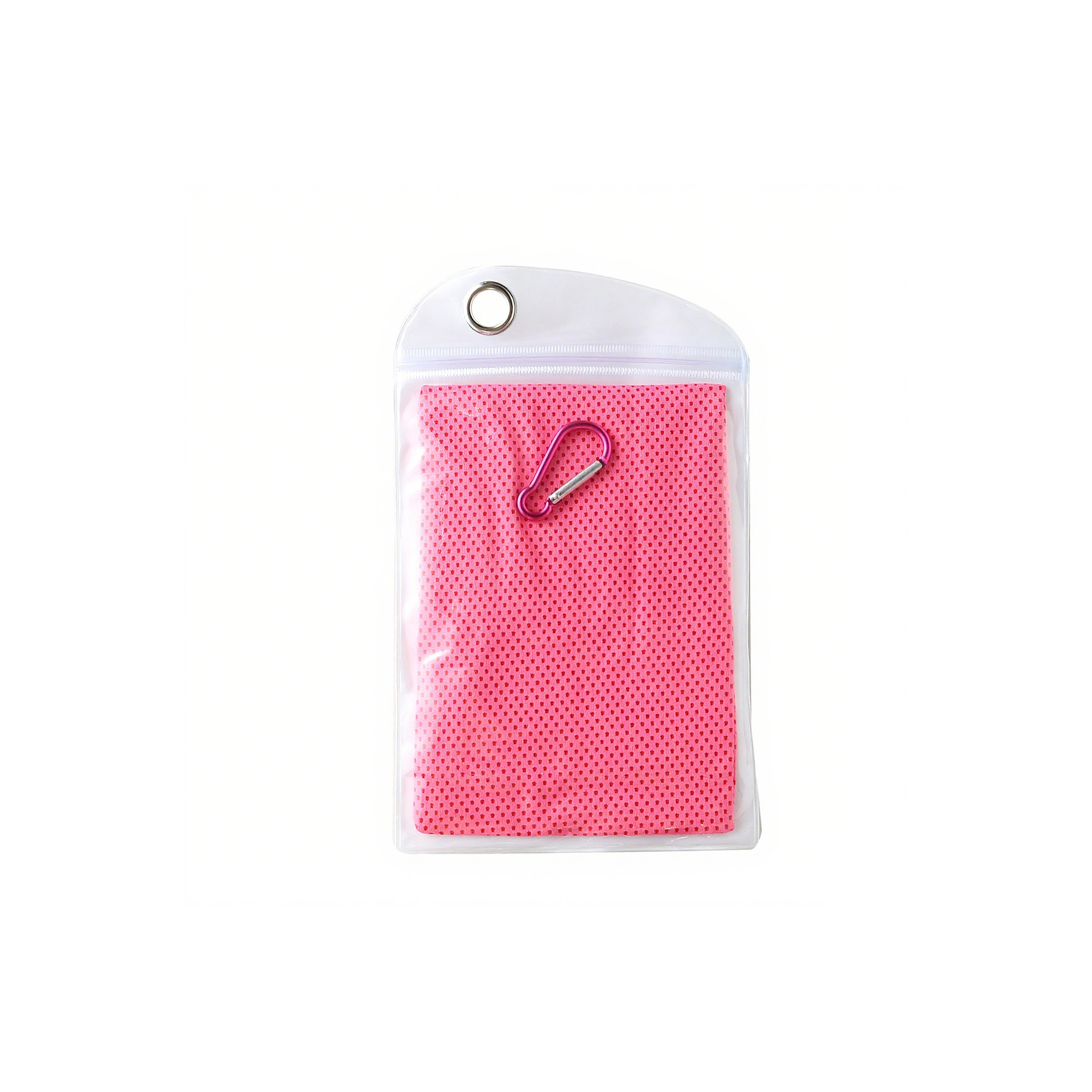 Cooling Mesh Towel With Carabiner 35.4" x 12" 4