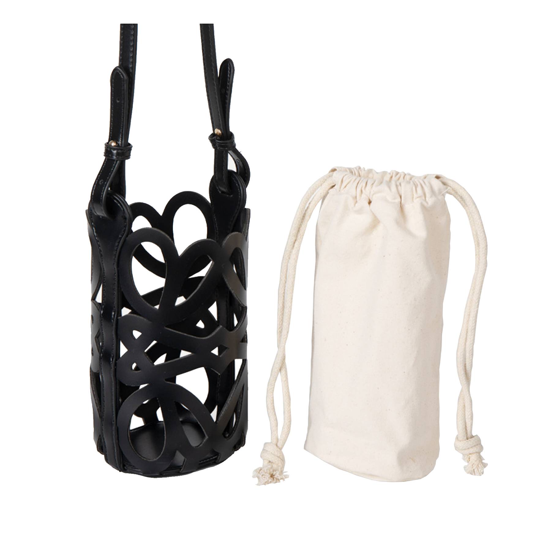 Canvas bucket Cross-body bag 10