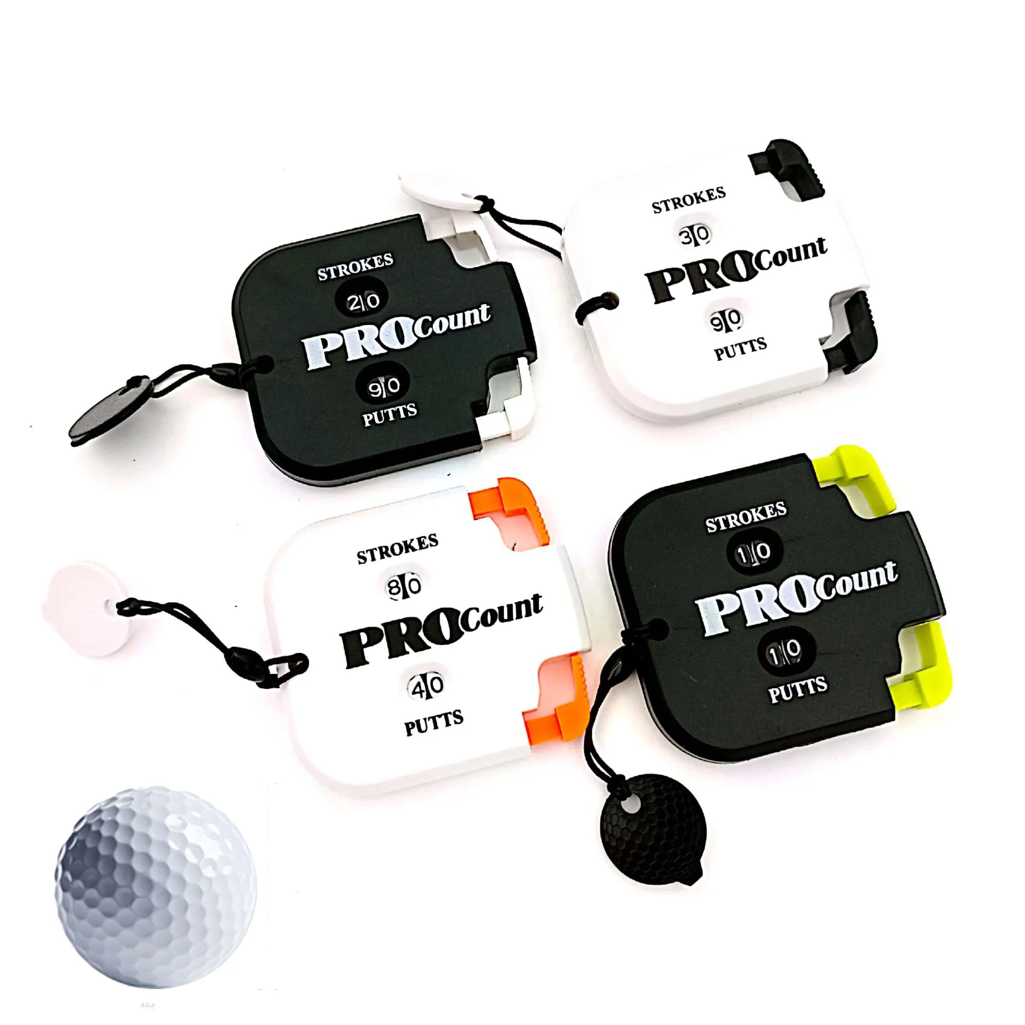 Golf Score Indicator 2 Player Stroke Counter Clicker 1