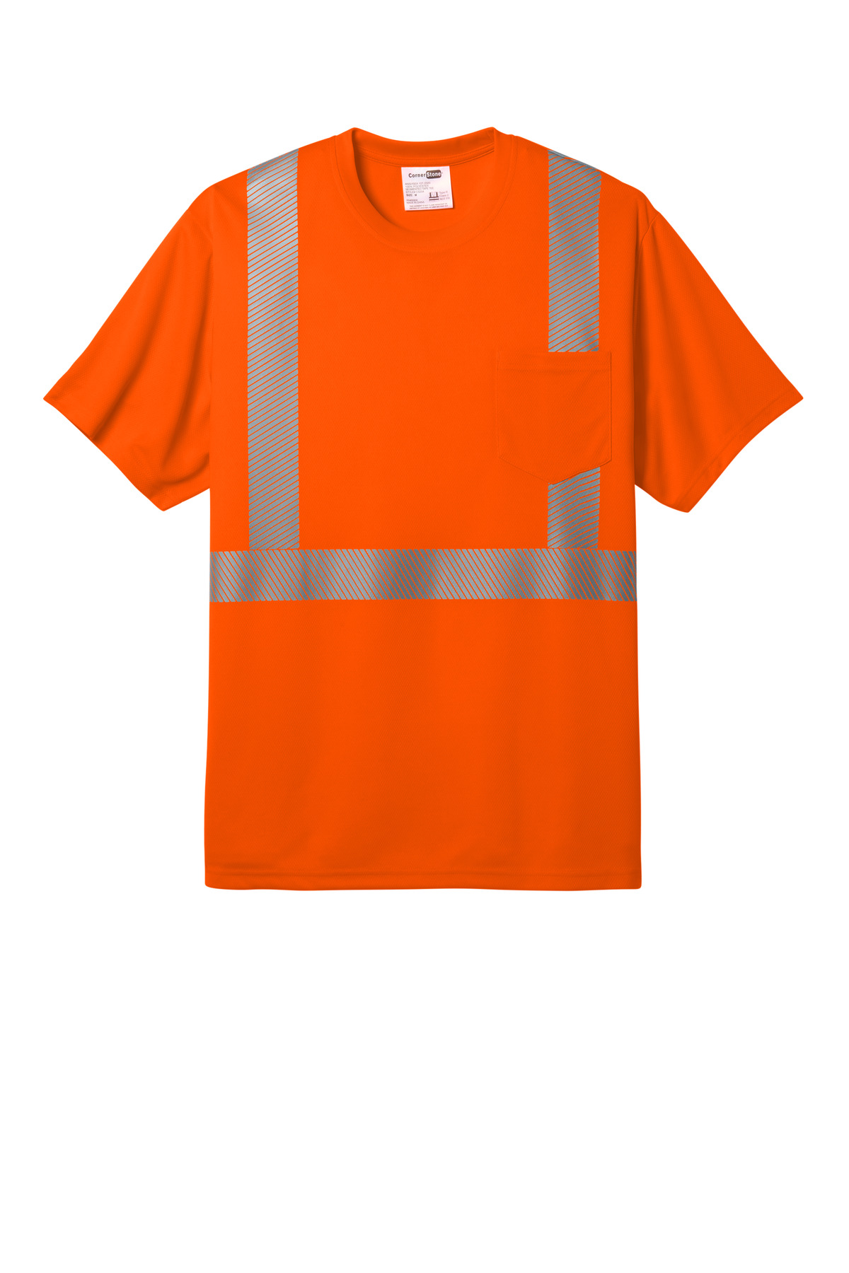 CornerStone ANSI 107 Class 2 Segmented Tape Tee CS204 12