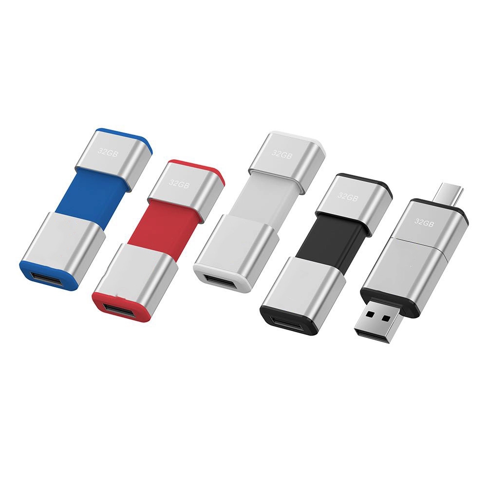 8 GB Light Up Slide USB Flash Drive 3