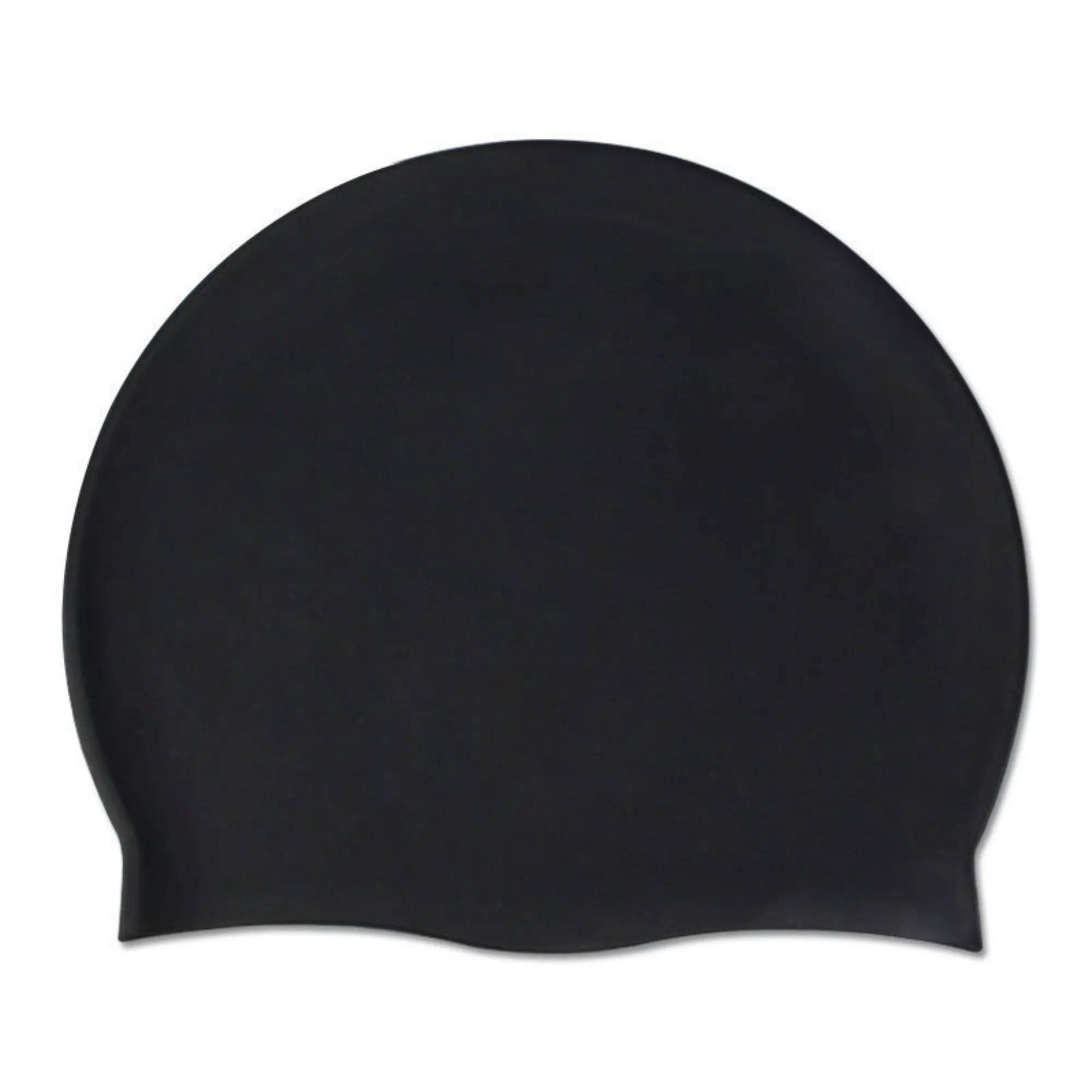 MOQ 20PCS Custom Logo Silicone Swim Cap Swimming Shower Hat 3